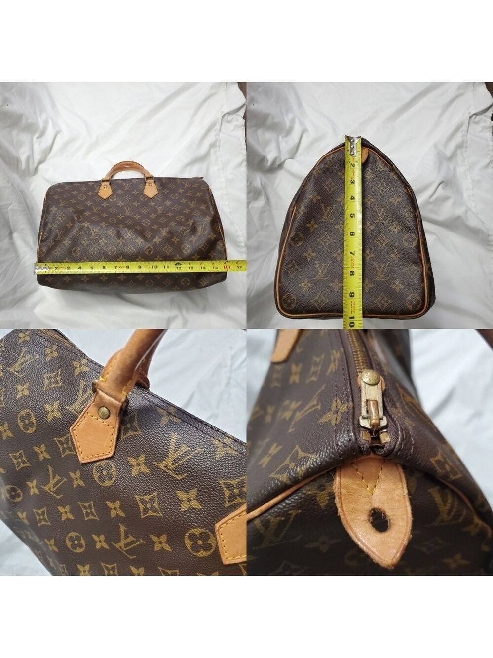 Louis Vuitton Speedy 40 Travel Top Handle Bag - Picture 12 of 16